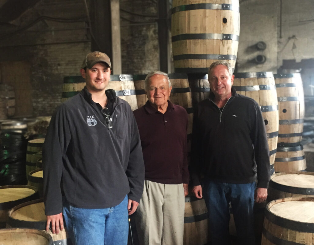 Three Generations of barrel makers at ZAK Cooperage.