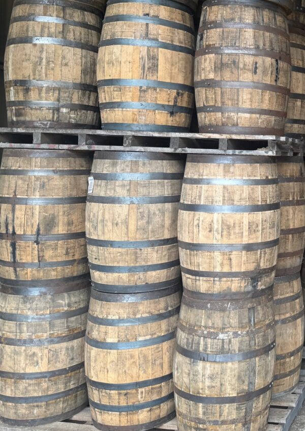 Used Bourbon Barrels